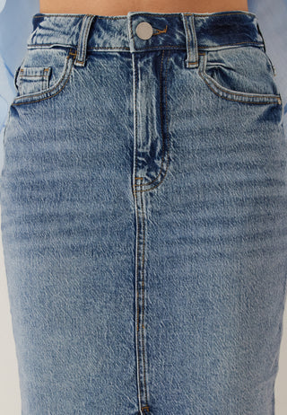 Vijaf Hw Midi Denim Skirt-noos