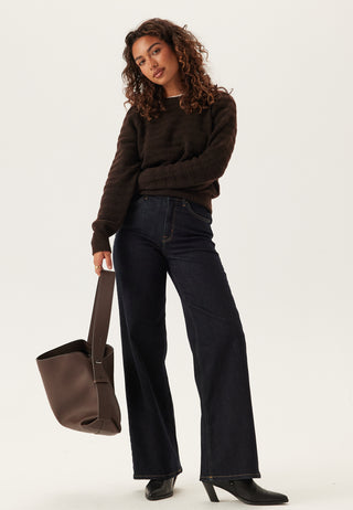 Vijayla O-neck L/S Strikkegenser