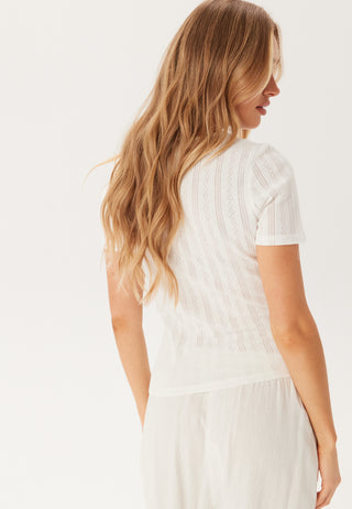 Vikassie S/S Pointelle Topp