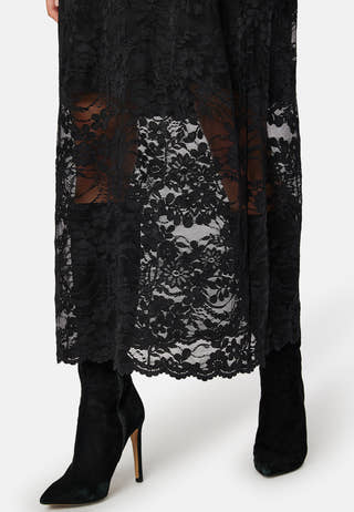 Vilorna 2/4 Lace Midi Dress