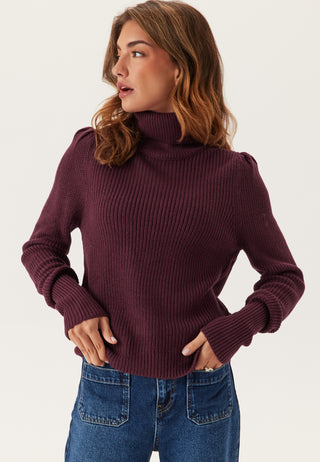 Vilou New Rollneck Langermet Strikket Topp