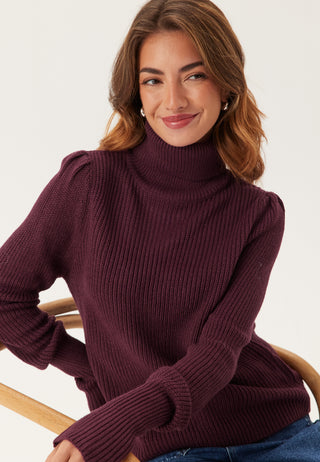 Vilou New Rollneck Long Sleeve Knit Top