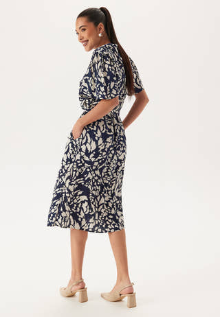 Vilullu S/S KNEE SHIRT DRESS K