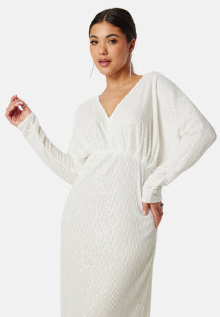 Vimaia V-Neck L/S Maxi Dress