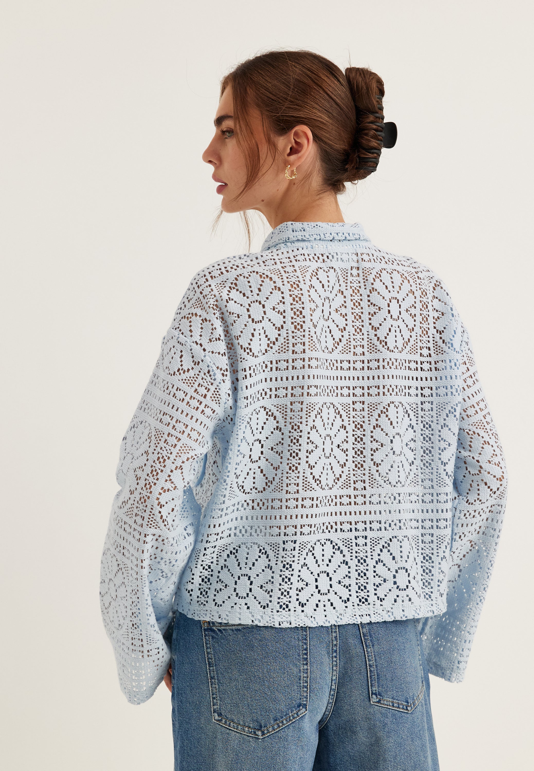 Vimerinda Crochet L/S Cardigan