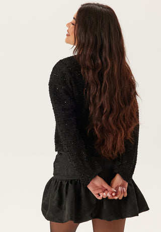 Viotta L/S Bow Cardigan