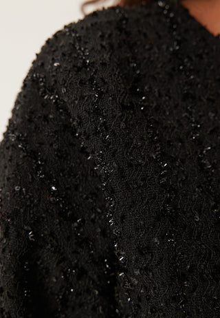Viotta L/S Bow Cardigan