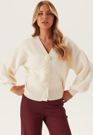 Viradia L/S Rose Cardigan