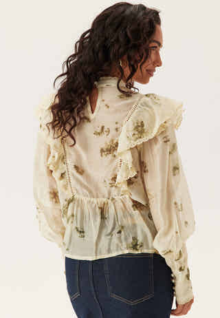 Viremo L/S FRILL TOP FRILL TOP