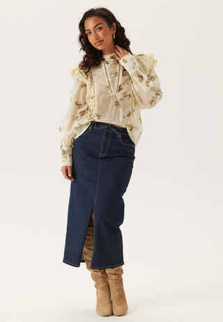 Viremo L/S FRILL TOP FRILL TOP