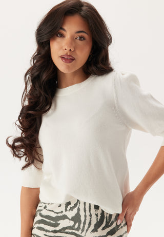 Viril 2/4 Sleeve O-Neck Knit Top