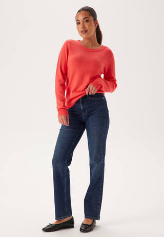 Viril O-neck L/S Knit Top