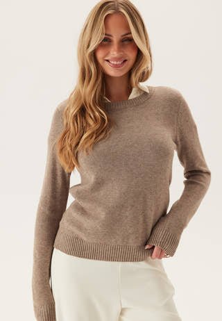 Viril O-neck L/S KNIT TOP