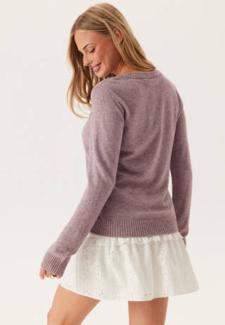 Viril O-neck L/S KNIT TOP