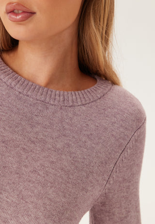 Viril O-neck L/S KNIT TOP