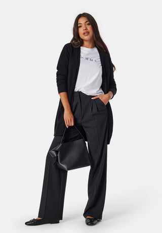 Viril Open Langermet Strikket Cardigan