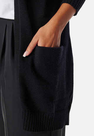 Viril Open Langermet Strikket Cardigan