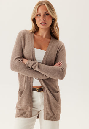 Viril Open L/S Strikket Cardigan
