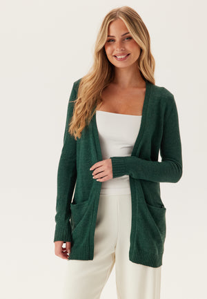 Viril Open L/S Strikket Cardigan