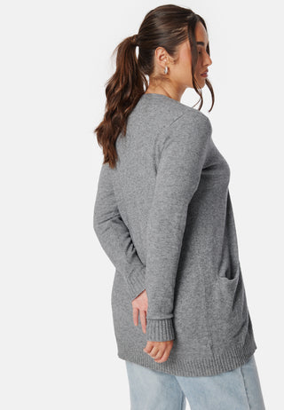 Viril Open L/S Strikket Cardigan
