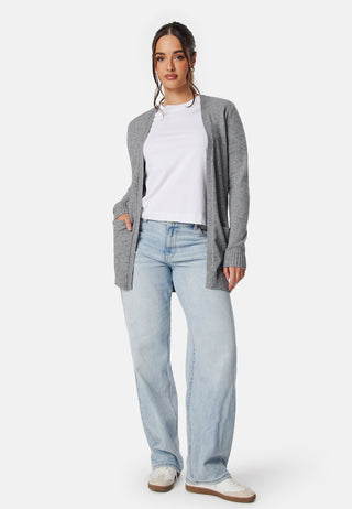 Viril Open L/S Strikket Cardigan