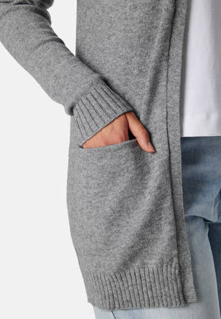 Viril Open L/S Knit Cardigan