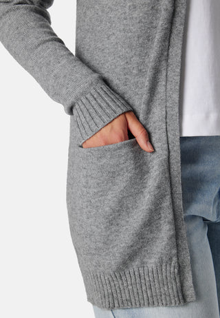 Viril Open L/S Strikket Cardigan