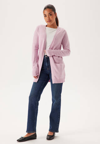 Viril Open L/S Knit Cardigan