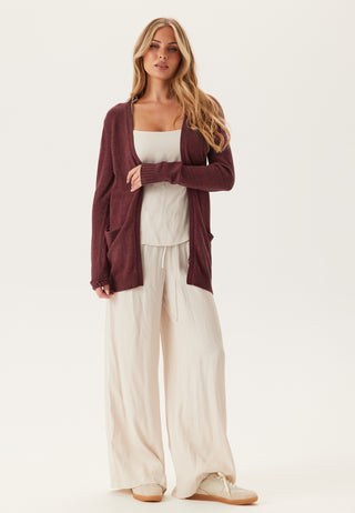 Viril Open L/S Strikket Cardigan