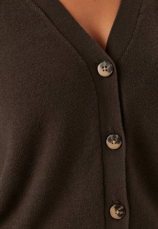 Viril V-neck strikket cardigan