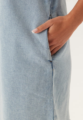 Visol 2/4 SLEEVE BUTTON DRESS