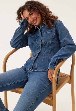 Visol L/S Denim Skjorte
