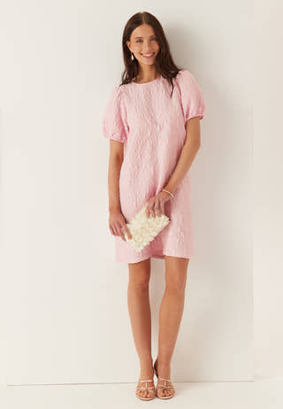 Visophia O-neck S/S DRESS