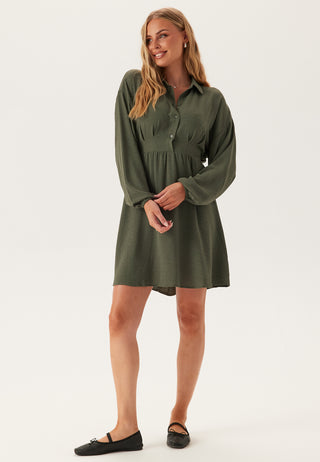 Visurashil L/S SHIRT DRESS SHI