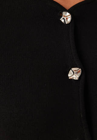 Visway O-neck L/S BUTTON KNIT CARDIGAN