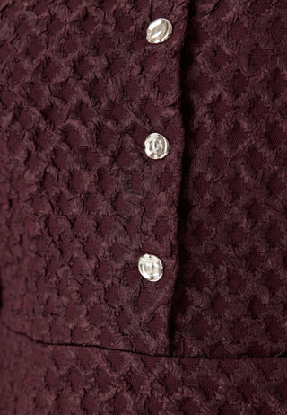 Vitaliama Langermet Jacquard Kjole