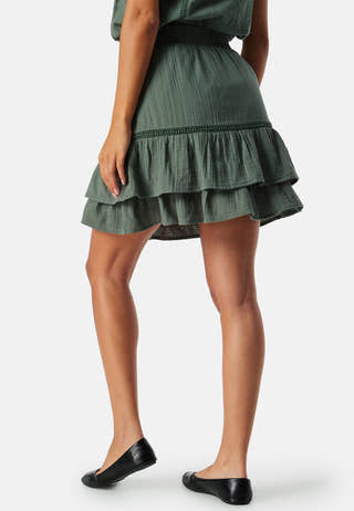 Vitovan flounce short skirt