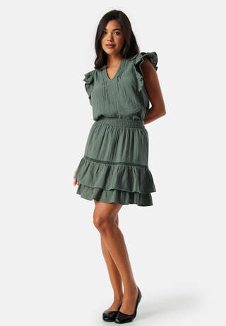 Vitovan flounce short skirt