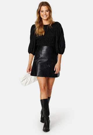 Wendya O-Neck Smock Top