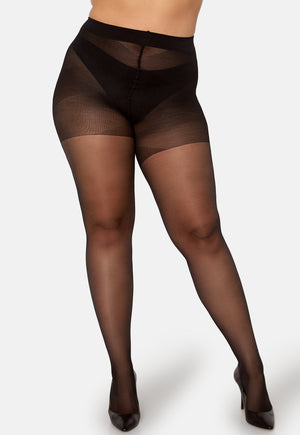 Curvy 40 Den Strømpebukse