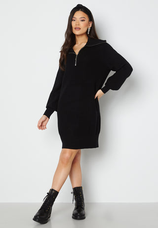 Dalma LS Zip Knit Dress