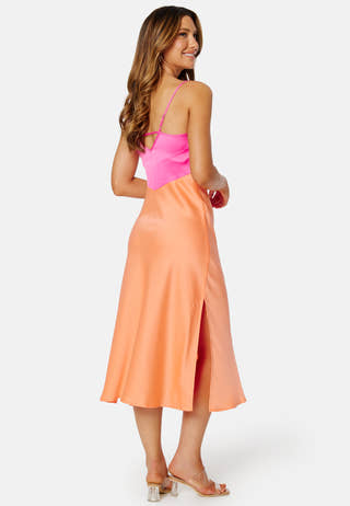 Dotteablock Midi Dress
