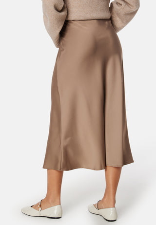 Pella High Waist Midi Skjørt