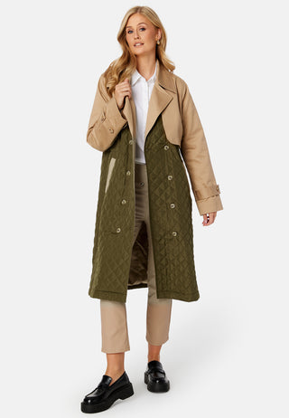 Regina Padded Trench Coat