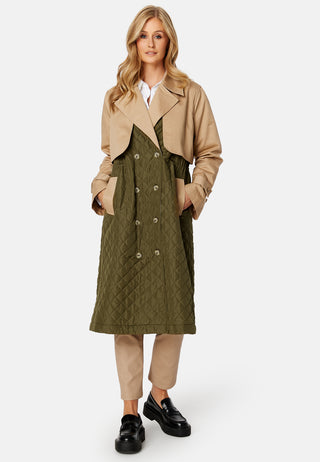 Regina Padded Trench Coat