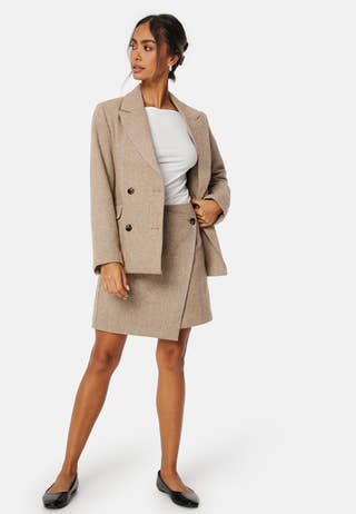Summer HW Short Wool Mix Skirt