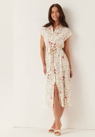 Yasasina Cs Midi Belt Dress