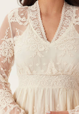 Yaseloise Ls Maxi Dress