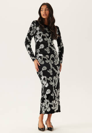Yasflorana Ls Long Dress
