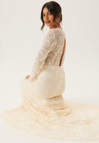 Yasflorina Ls Train Dress